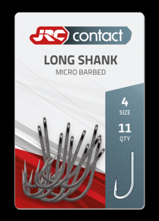 JRC Háčky Longshank Carp Hooks 11ks Velikost háčku: #4, Počet kusů: 11ks