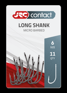 JRC Háčky Longshank Carp Hooks 11ks Velikost háčku: #6, Počet kusů: 11ks