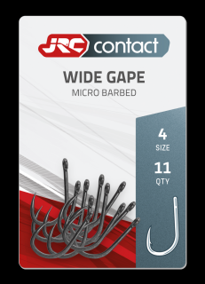 JRC Háčky Wide Gape Carp Hooks 11ks Velikost háčku: #4, Počet kusů: 11ks