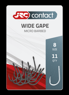 JRC Háčky Wide Gape Carp Hooks 11ks Velikost háčku: #8, Počet kusů: 11ks