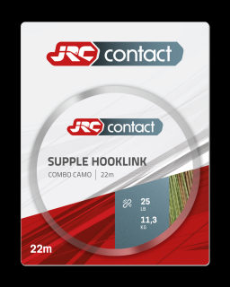 JRC Návazcová Šňůrka Supple Hooklink Combo Camo 22m Délka: 22m, Nosnost: 25lb