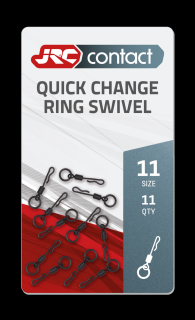 JRC Obratlík Quick Change Ring Swivel 11ks Velikost: 11, Počet kusů: 11ks