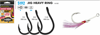 Kamatsu Háčky Assis Hook Jig Heavy Ring 2ks Nosnost: 300lb, Velikost háčku: #9/0