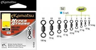 Kamatsu Obratlík Hyper Strong RS 5ks Nosnost: 100kg, Velikost: #3/0