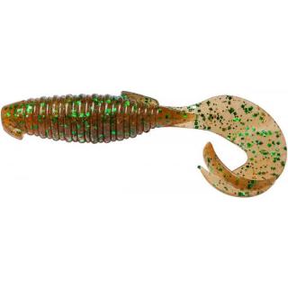 Keitech Gumová Nástraha Flapper Grub 4  10,2cm 6,5g 7ks Délka cm: 10,2cm, Barva: Peach Green FLK