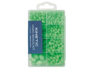 Kinetic Korálky Hard Beads Kit Barva: Green/Glow