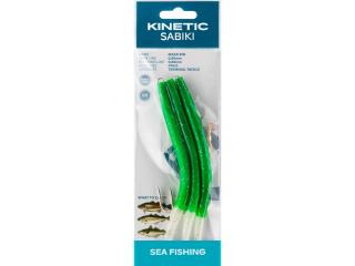 Kinetic Návazec Sabiki Makk Glow Green Splatter 3ks Velikost háčku: #10/0