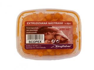 Kingfisher Extrudovaná nástraha v dipu 100ml Příchuť: Scopex