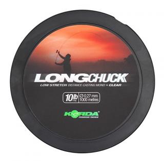 Korda Vlasec Longchuck Clear 1000 m Nosnost: 10lb, Průměr: 0,27mm