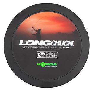 Korda Vlasec Longchuck Clear 1000 m Nosnost: 12lb, Průměr: 0,30mm