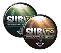 Korda Vlasec Subline 1000m Nosnost: 10lb, Průměr: 0,30mm, Barva: Ultra Green