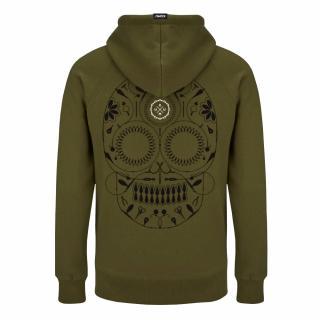 KUMU Mikina DEATH RIG Khaki Velikost: M