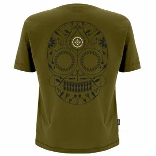 KUMU Tričko DEATH RIG Khaki Velikost: 4XL