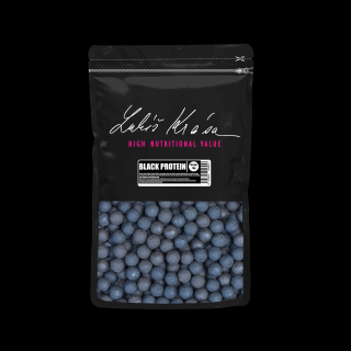 LK Baits Boilies Black Protein Hmotnost: 1kg, Průměr: 20mm