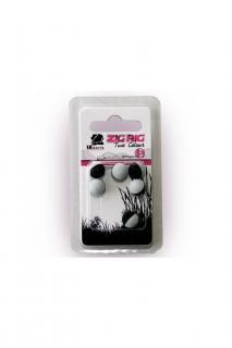 LK Baits ZIG RIG Pop–Up 10 mm – Black/White