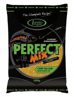 Lorpio Krmítková Směs Perfect mix 3kg Příchuť: Carp yellow