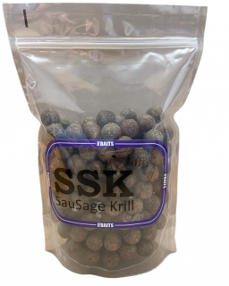 LT Baits Boilie SSK-Sausage Krill Hmotnost: 1kg, Průměr: 20mm