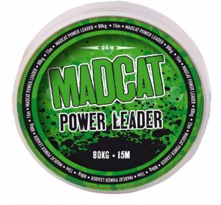 Madcat Pletená Šňůra Power Leader - 15m Varianta: 80 kg