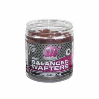 Mainline Vyvážené Boilies Balanced Wafters 18 mm Příchuť: Spicy Crab, Průměr: 18mm