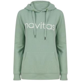 Navitas Mikina  Womens Hoody Light Green Velikost: XL