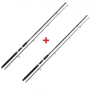 NGT Prut Carp Stalker Rod black 8ft 2,4m 2lb 2-díl 1+1 ZDARMA!