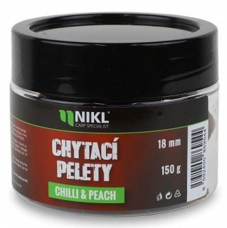 Nikl Chytací Pelety Chilli & Peach 150 g Hmotnost: 150g, Průměr: 18mm