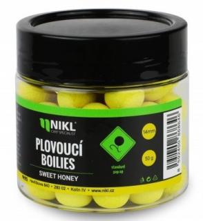 Nikl Plovoucí Boilies Sweet Honey Hmotnost: 50g, Průměr: 18mm