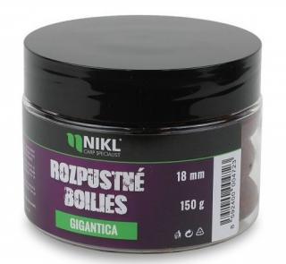 Nikl Rozpustné Boilies Gigantica 150g Průměr: 18mm