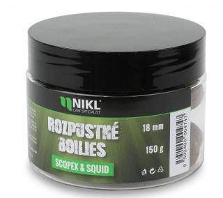 Nikl Rozpustné Boilies Scopex & Squid 150g Průměr: 14mm