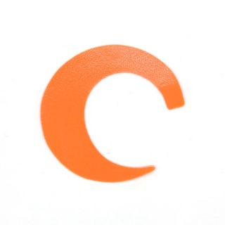 Pacchiarini Wiggle Tails Orange Fluo Velikost: M - 5cm, Počet kusů: 6ks