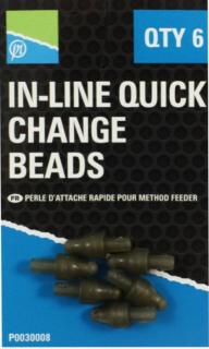 Preston Gumový Převlek In-Line Quick Change Beads 6ks