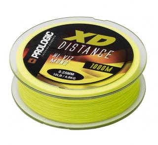 Prologic Vlasec XD Distance Mono Hi Viz Yellow 1000m Nosnost: 4,8kg, Průměr: 0,25mm