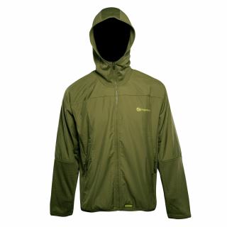 RidgeMonkey Bunda APEarel Dropback Lightweight Zip Jacket Green Velikost: M