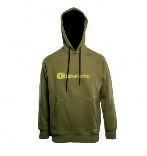 RidgeMonkey Mikina APEarel Dropback Heavyweight Hoody Green Velikost: M