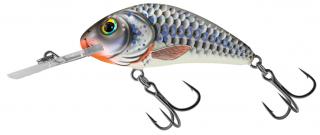 Salmo Plovoucí Wobler Rattlin Hornet Floating - 5.5cm Barva: Silver Holographic Shad