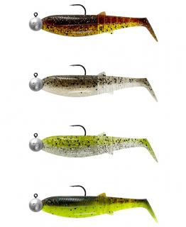 Savage Gear Gumová Nástraha Cannibal Shad Clearwater Mix 4+4 Délka cm: 6,8cm, Gramáž: 5g, #1/0, Počet kusů: 4ks