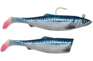 Savage Gear Nástraha 3D Herring Big Shad Sinking Mackerel Délka cm: 25cm, Hmotnost: 300g, Počet kusů: 2+1ks