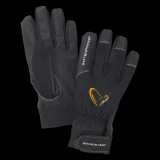 Savage Gear Rukavice All Weather Glove Black Velikost: L, Barva: Black