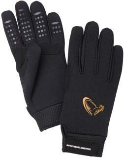 Savage Gear Rukavice Neoprene Stretch Glove Black Velikost: XL