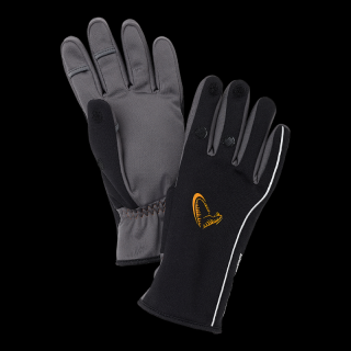 Savage Gear Rukavice Softshell Winter Glove Black Velikost: L