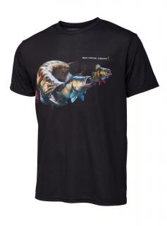 Savage Gear Triko Cannibal Tee Black Velikost: XXL