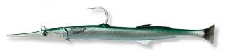 Savage GearGumová nástraha Jehlice SG 3D Needlefish Pulsetil 2+1 30cm 105g Varianta: Green Needlefish