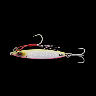 Savege Gear Pilker Flatline TG FS UV Pink Glow Délka cm: 3cm, Hmotnost Pilkeru: 5g