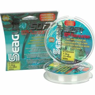 Seaguar Fluorocarbon SOFT 50m Nosnost: 3,5kg, Průměr: 0,185mm, Varianta: 7,7lbs