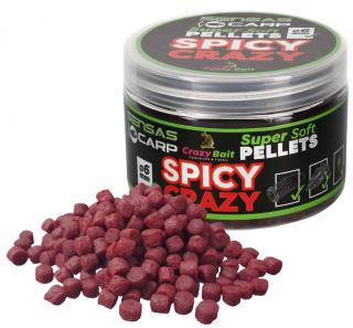 Sensas Pelety Super Soft 6mm 60g Příchuť: koření, Hmotnost: 60g, Průměr: 6mm