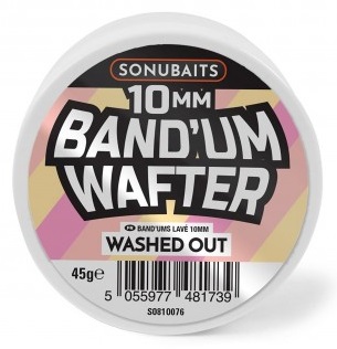 Sonubaits Dumbells Band'um Wafters Washed Out Příchuť: Washed Out, Hmotnost: 45g, Průměr: 10mm