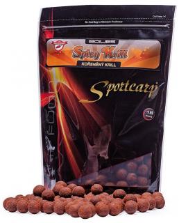 SportCarp Boilies Spicy Krill Hmotnost: 1kg, Průměr: 24mm