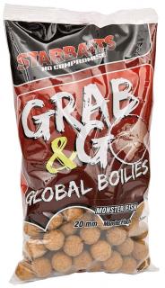 Starbaits Boilie Grab & Go Global Boilies Mega Fish Hmotnost: 2,5kg, Průměr: 20mm