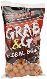 Starbaits Boilie Grab & Go Global Boilies Scopex Hmotnost: 1kg, Průměr: 20mm