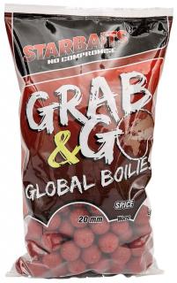 Starbaits Boilie Grab & Go Global Boilies Spice Hmotnost: 1kg, Průměr: 20mm